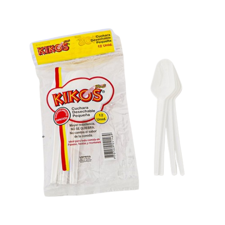 CUCHARA*12UDS  DESECHABLE PEQUÑA