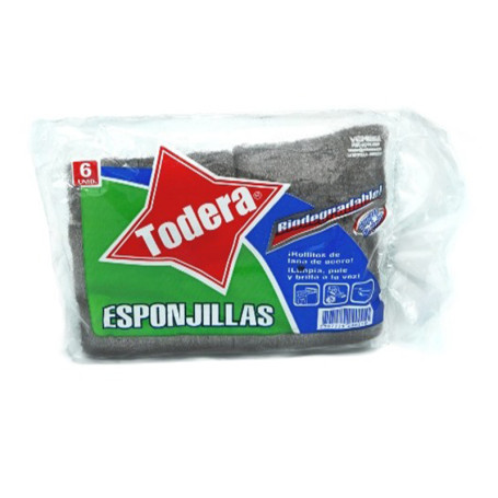 00191 ESPONJILLA TODERA *6 UND (72)