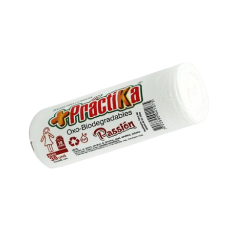 BOLSA BIO PRACTIKA BLANCA PASSION 43*48 30UND