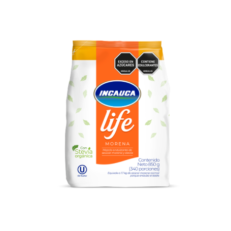 AZUCAR INCAUCA MORENA LIFE*850GR BLSA