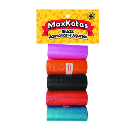 BOLSA DESECHOS MAXK*5UND 15 BLS(50)
