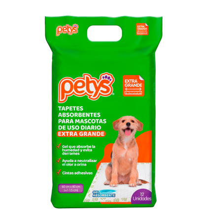 TAPETES PETYS EXTRA GRANDE 12 UDS (6)