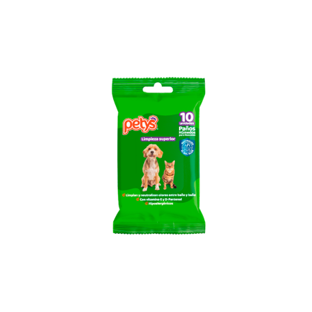 PAÑITOS HÚMEDOS PETYS LIMPIEZA SUPERIOR 10 UD (12)