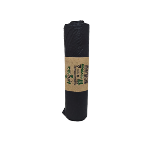 RECIBOLSA NEGRA OXO 65*90CM 10UN(40)