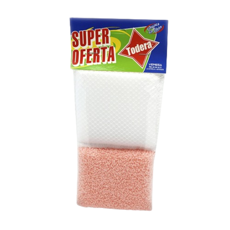 00341 OFERTA ESPECIAL ESPONJA MALLA BLANC+POLIETILENO (60)