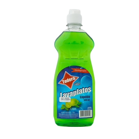 LAVAPLATOS TODERA LIQUIDO*500ML (24)