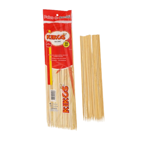PINCHO BAMBU KIKOS*30CM *100UN(25)