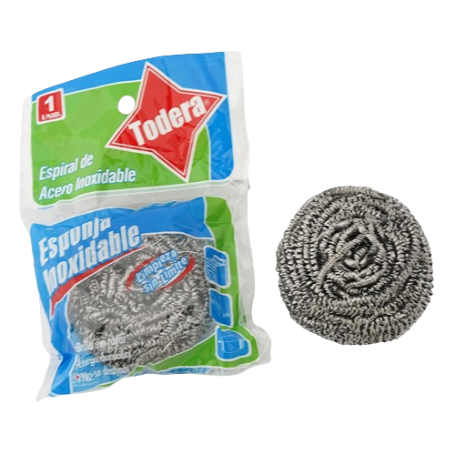 00141 ESPONJA RULO INOXIDABLE *1UND