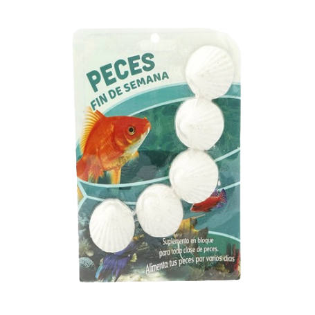 ALIMENTO PECES FIN DE  SEMANA 5 PASTILLAS 15GR  (12)